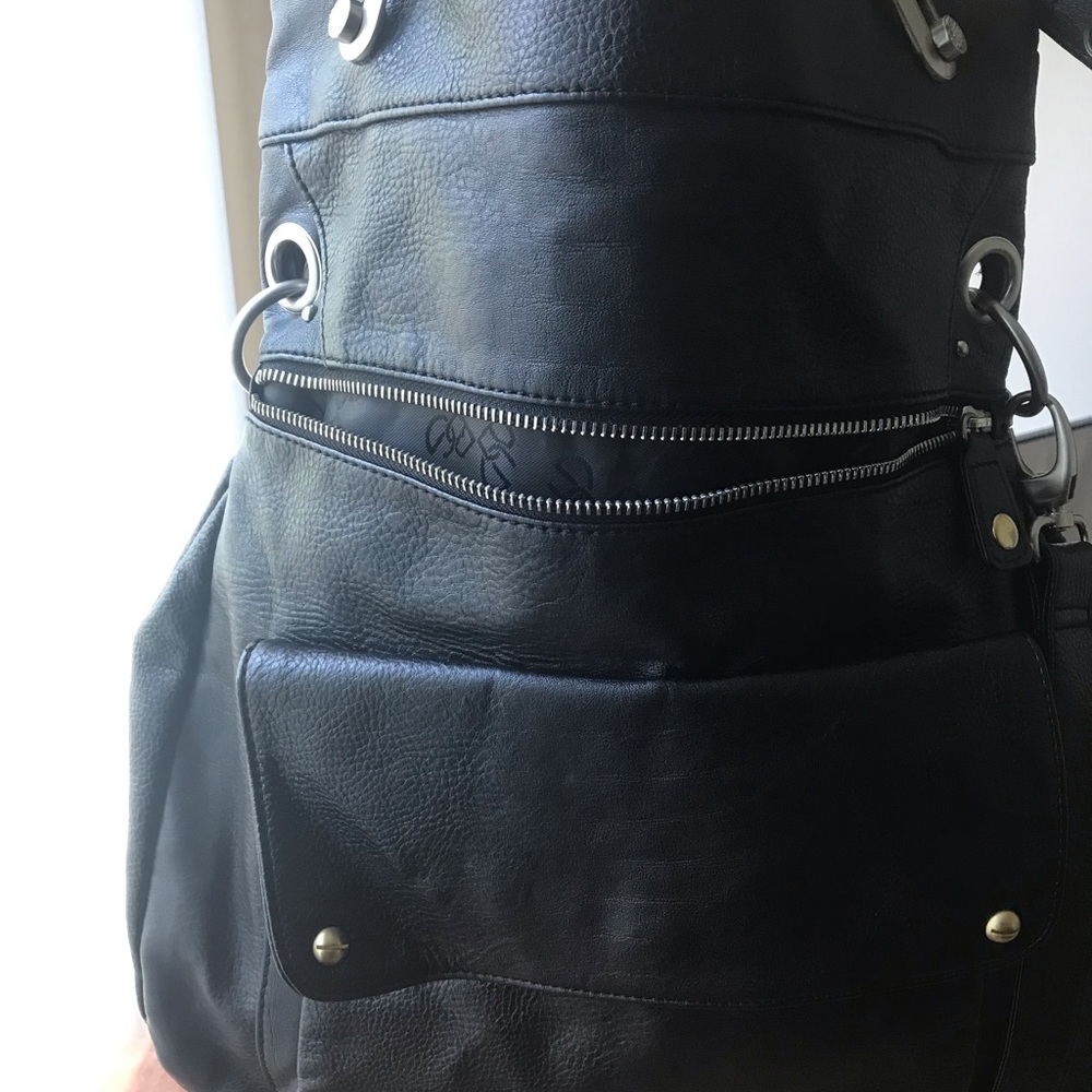 BCBGeneration Black Leather Bag